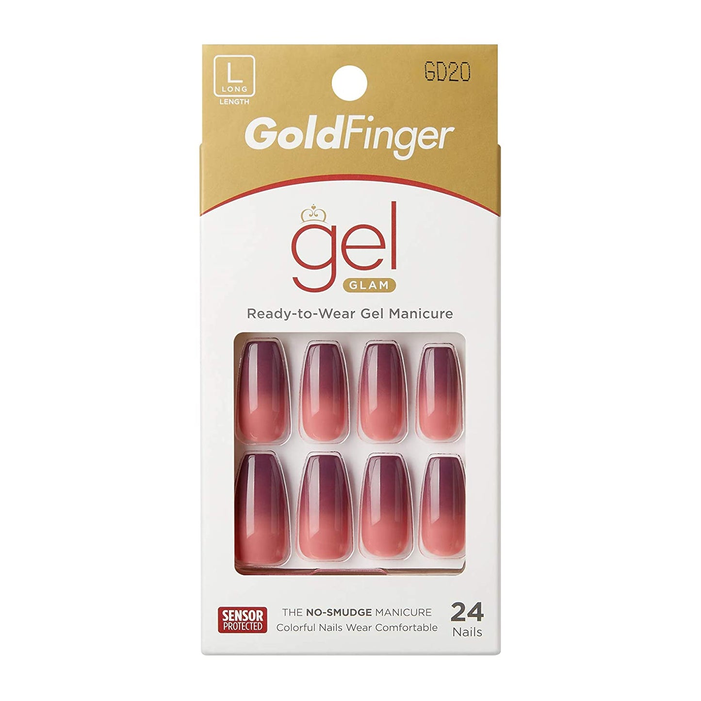 Kiss GoldFinger Gel Glam Ready-to-Wear Gel Manicure (GD20)
