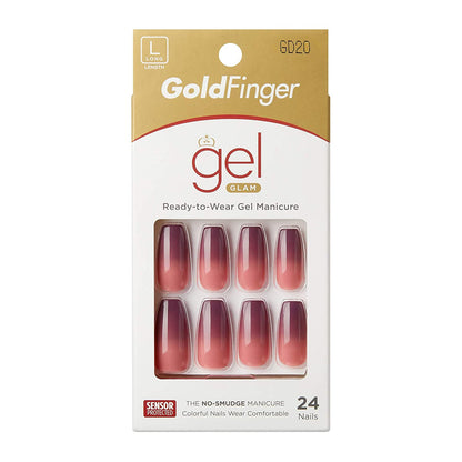 Kiss GoldFinger Gel Glam Ready-to-Wear Gel Manicure (GD20)