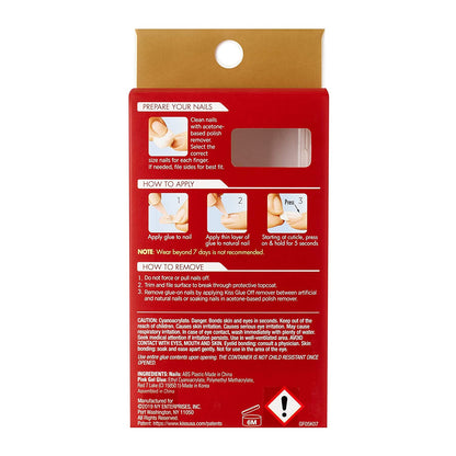 Kiss GoldFinger Gel Glam Ready-to-Wear Gel Manicure (GC14)