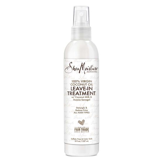 SHEA MOISTURE 100% VIRGIN COCONUT OIL LEAVE IN TREATMENT 8OZ