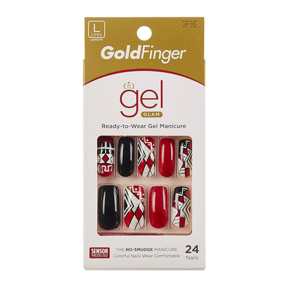 Kiss GoldFinger Gel Glam Ready-to-Wear Gel Manicure (GF95)