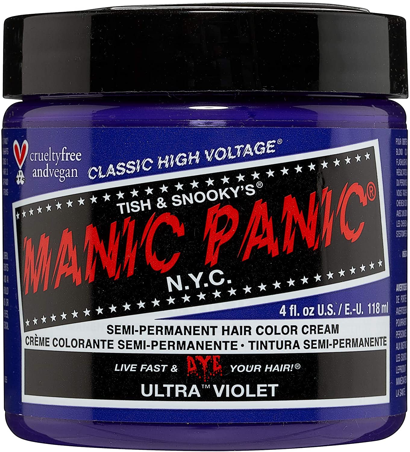 Manic Panic Cream [Deep Purple Drm] 4oz