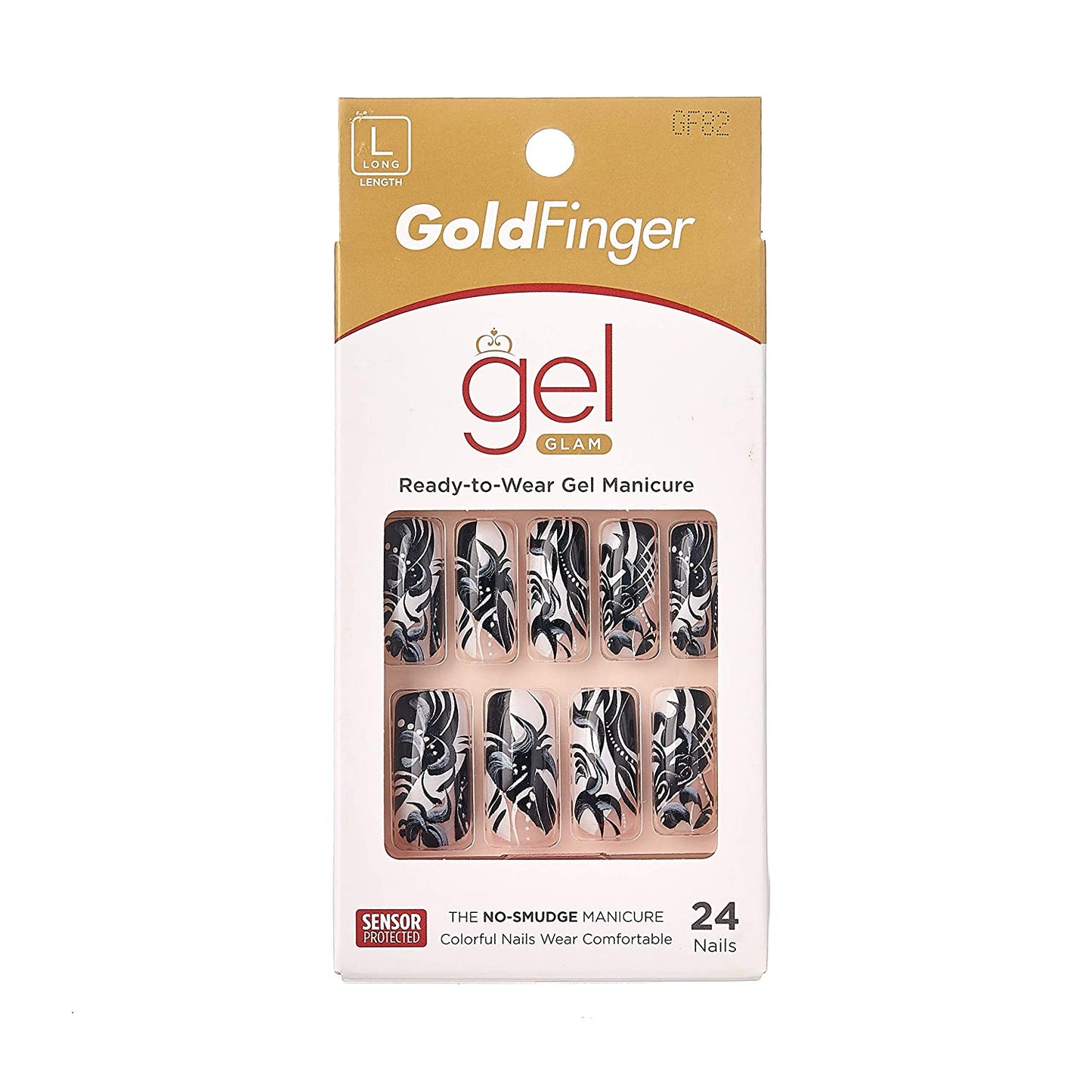 Kiss GoldFinger Gel Glam Ready-to-Wear Gel Manicure (GF82)
