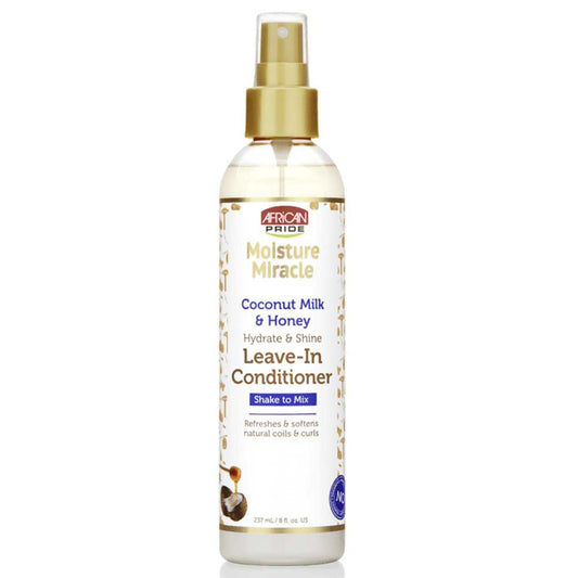 African Pride Moisture Miracle Coconut Milk & Honey Leave-In Conditioner