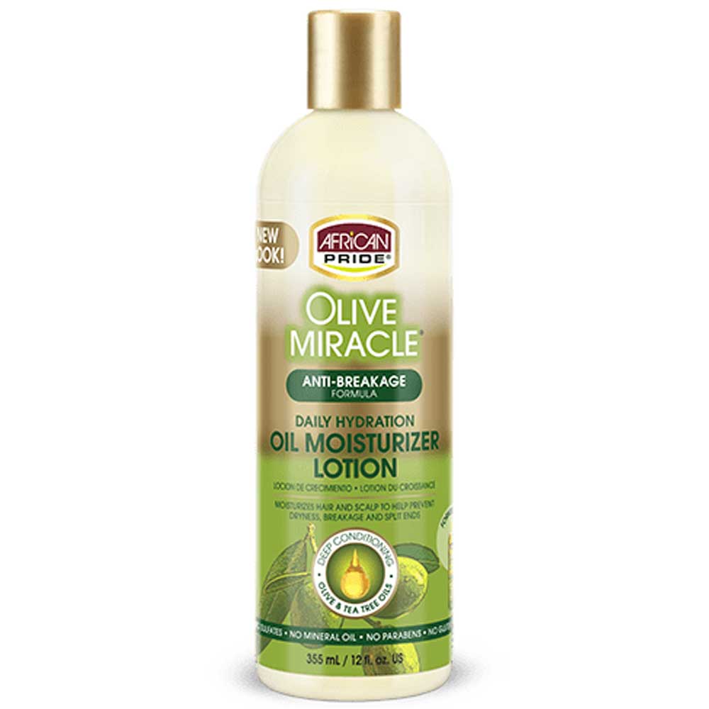 African Pride Olive Miracle Oil Moisturizer Lotion 355ml