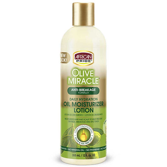 African Pride Olive Miracle Oil Moisturizer Lotion 355ml