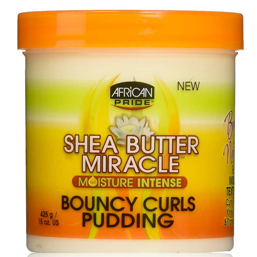 African Pride Shea Butter Miracle Bouncy Curls Pudding 425 G