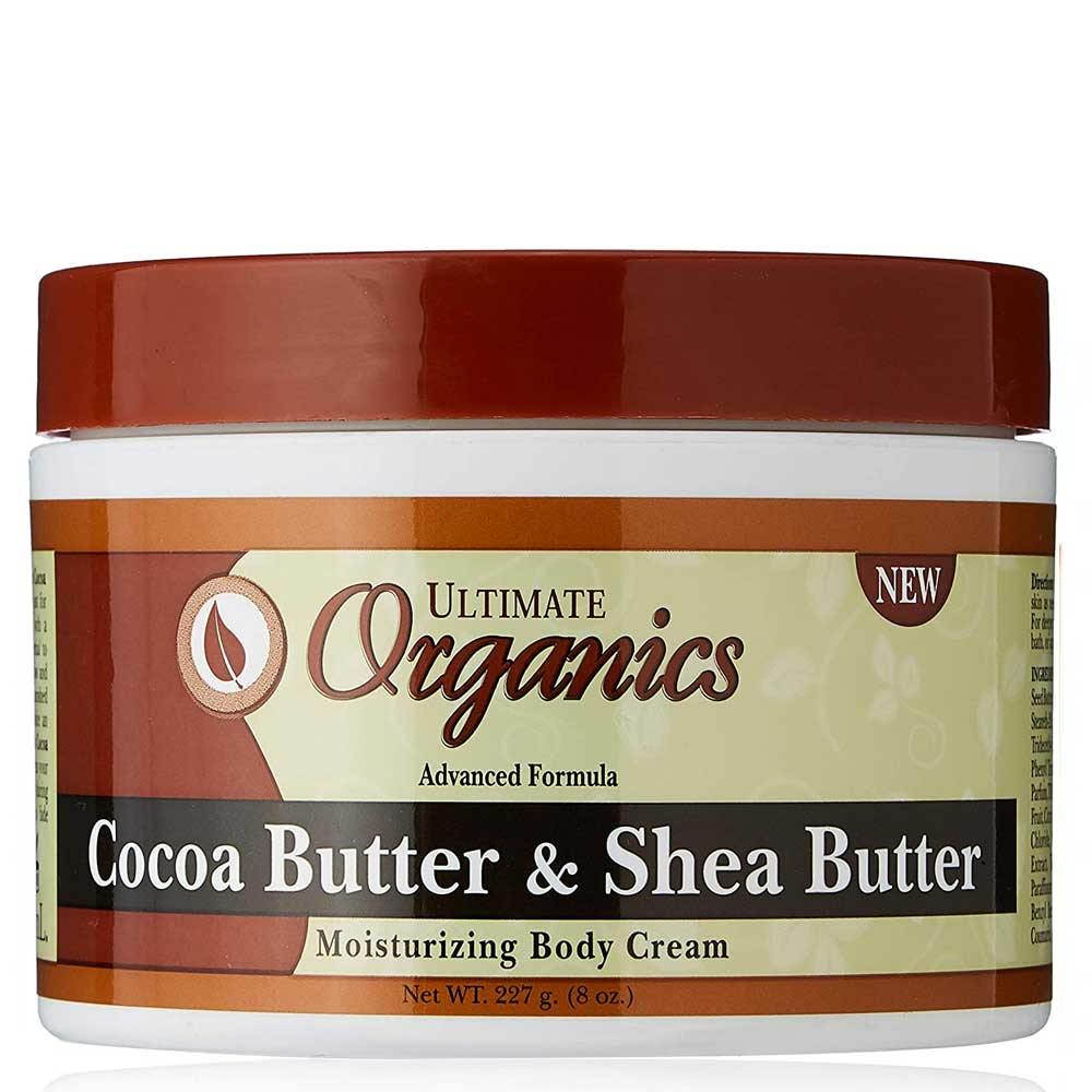 Ultimate Organics Cocoa & Shea Butter Body Cream 227g