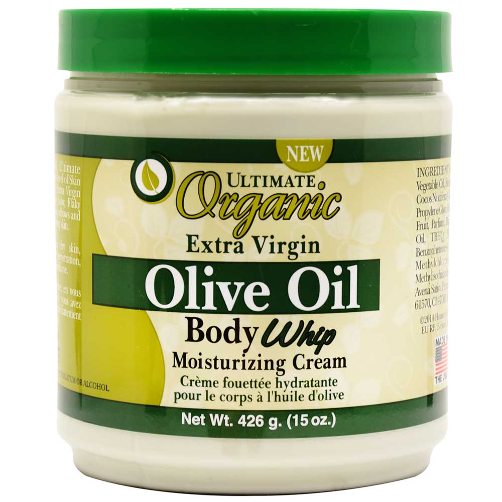 Ultimate Organics Olive Oil Moisturizing Body Whip 426g