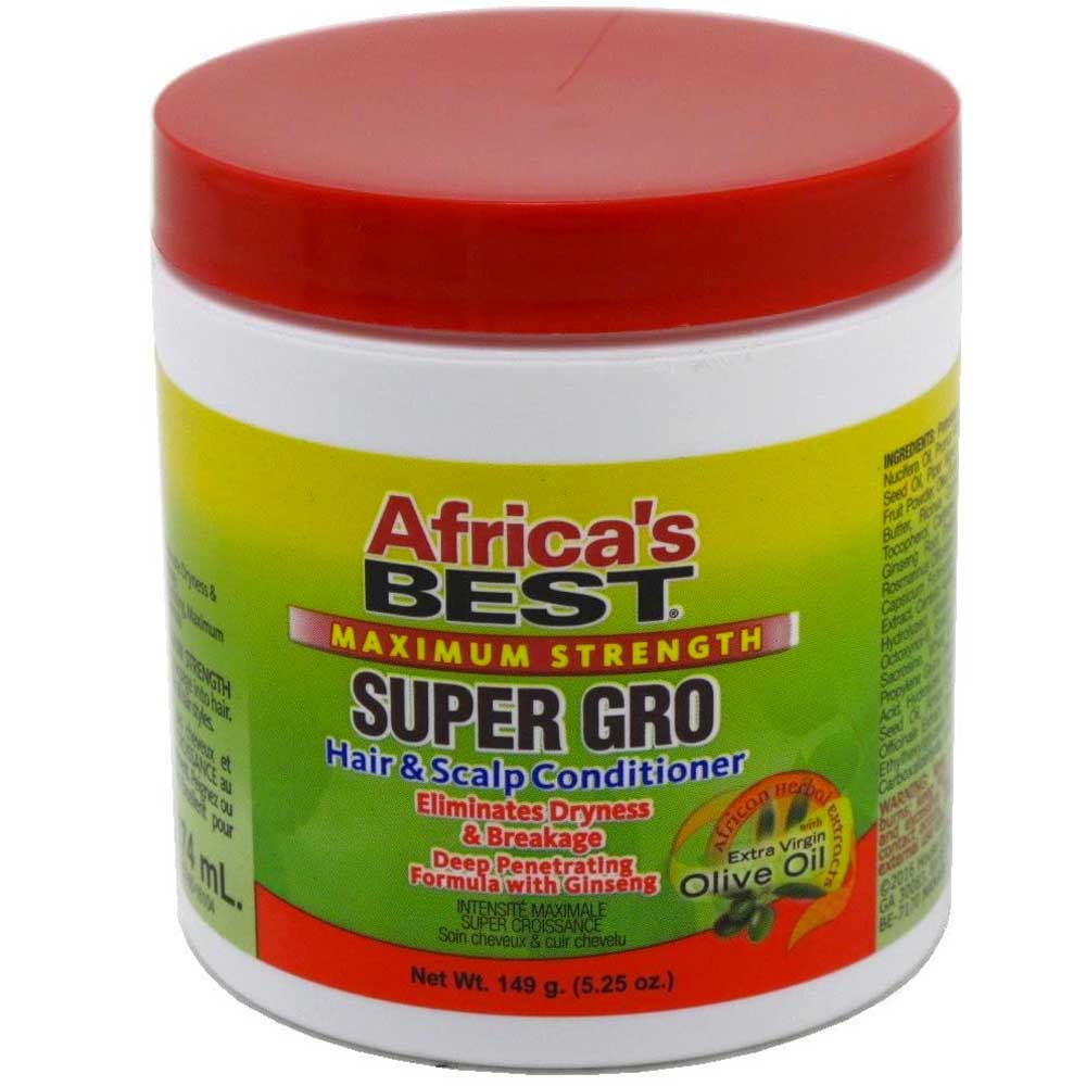 Africa's Best Super-Gro Maximum Hair & Scalp Conditioner 149g