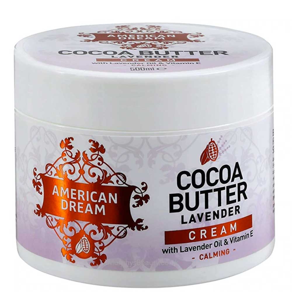 American Dream Cocoa Butter Calming Lavender Cream 500ml