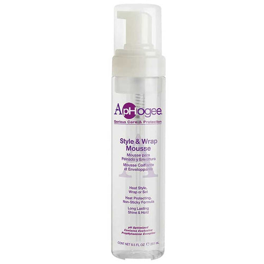 Aphogee Style & Wrap Mousse 251ml