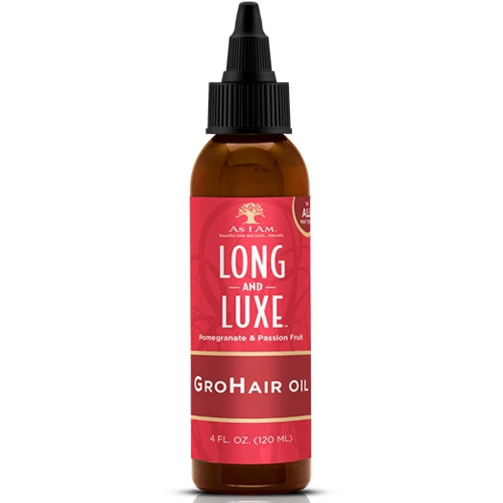 As I Am Long & Luxe Pomegranate & Passion Fruit Grohair Oil 120ml