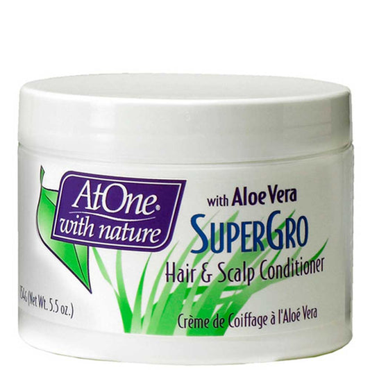 At One Supergro Hair & Scalp Conditioner With Aloe Vera 154g