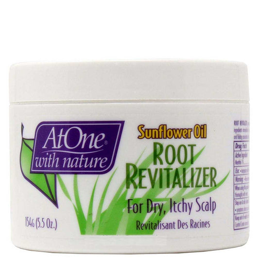 At One With Nature Root Revitalizer For Dry Itchy Scalp 154g