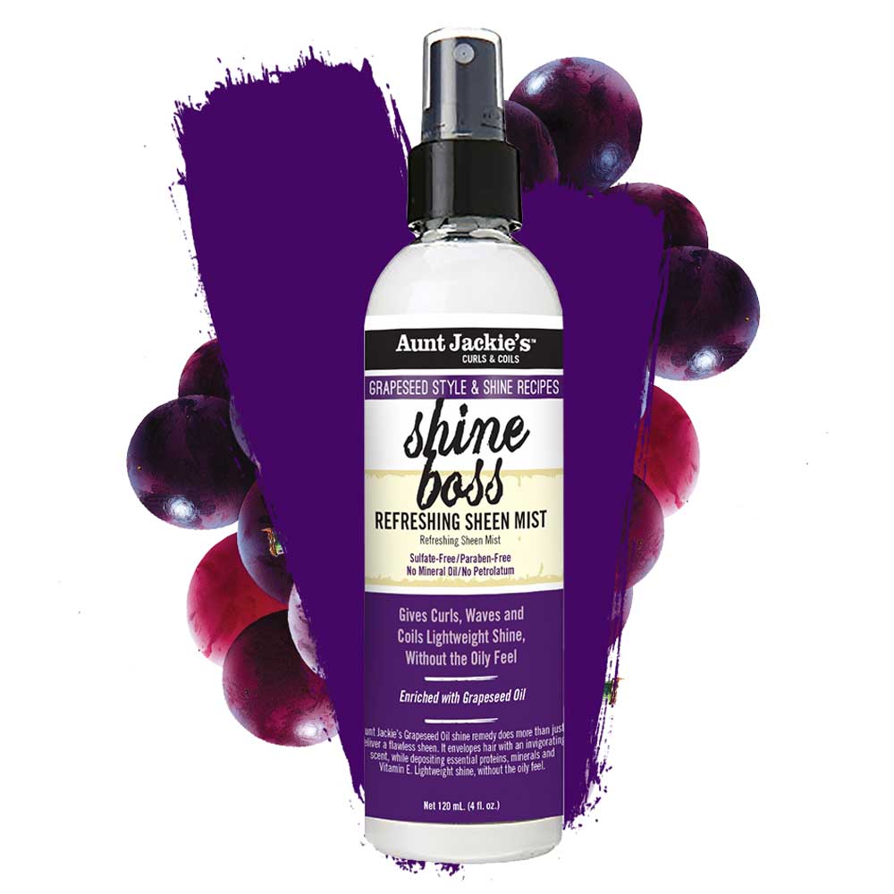 Aunt Jackies Shine Boss Refreshing Sheen Mist 120ml