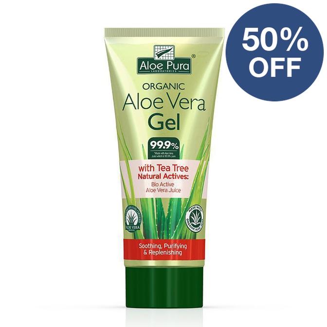 Aloe Pura Aloe Vera Gel with Tea Tree 200ml