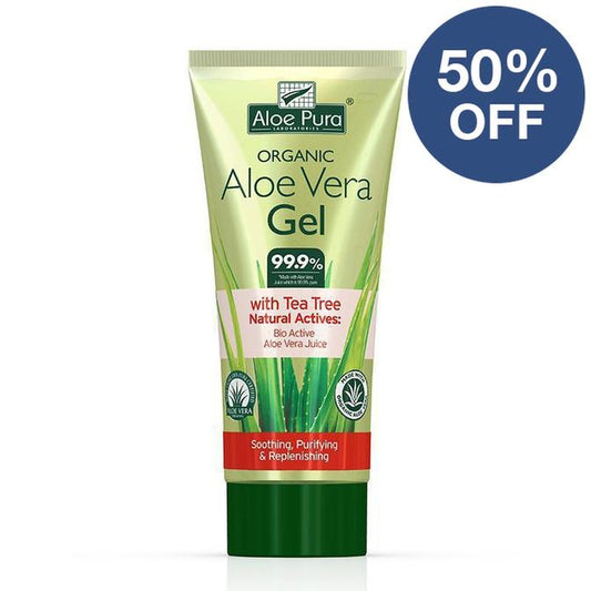 Aloe Pura Aloe Vera Gel with Tea Tree 200ml