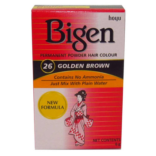 Bigen Dye 26 Hair Colour Golden Brown Bigen26