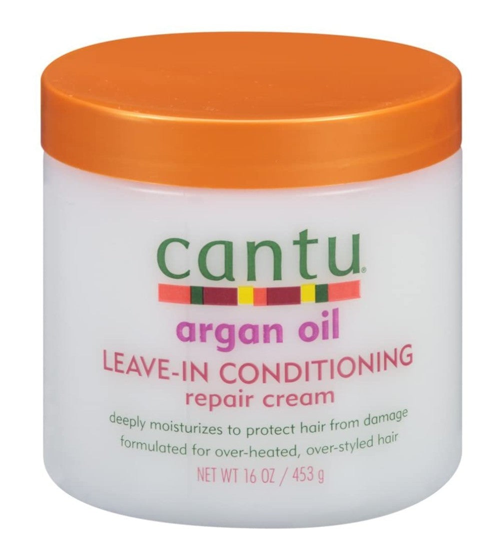Cantu Argan Oil Leave In Conditioner Repair Cream 473ml
