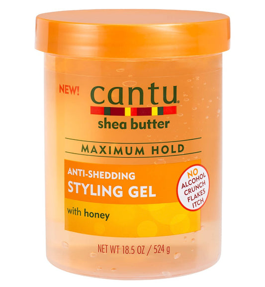 Cantu Shea Butter Anti-Shedding Styling Gel With Honey 524g