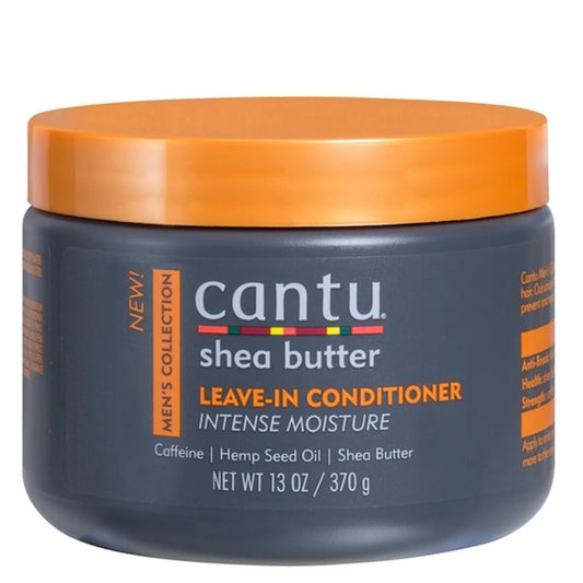 Cantu Shea Butter Mens Collection Leave-In or Rise Conditioner 370g