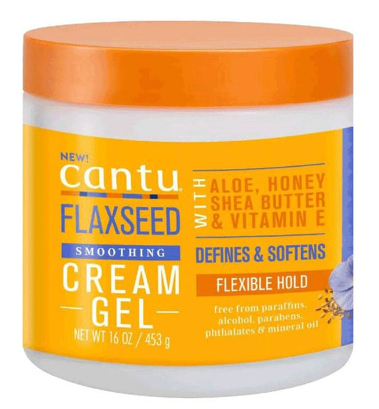 Cantu’s Flaxseed Smoothing Cream Gel 453g