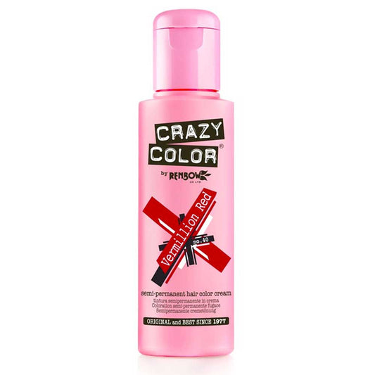 Crazy Colour Vermillion Red