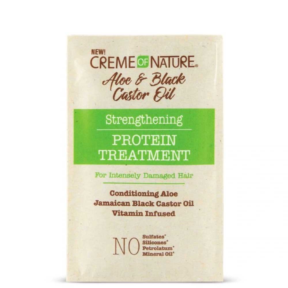 Creme Of Nature Aloe Black Castor Oil Protein Treat