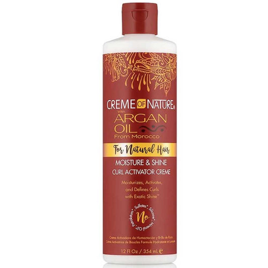 Creme Of Nature Argan Moisture Shine Curl Activator Creme