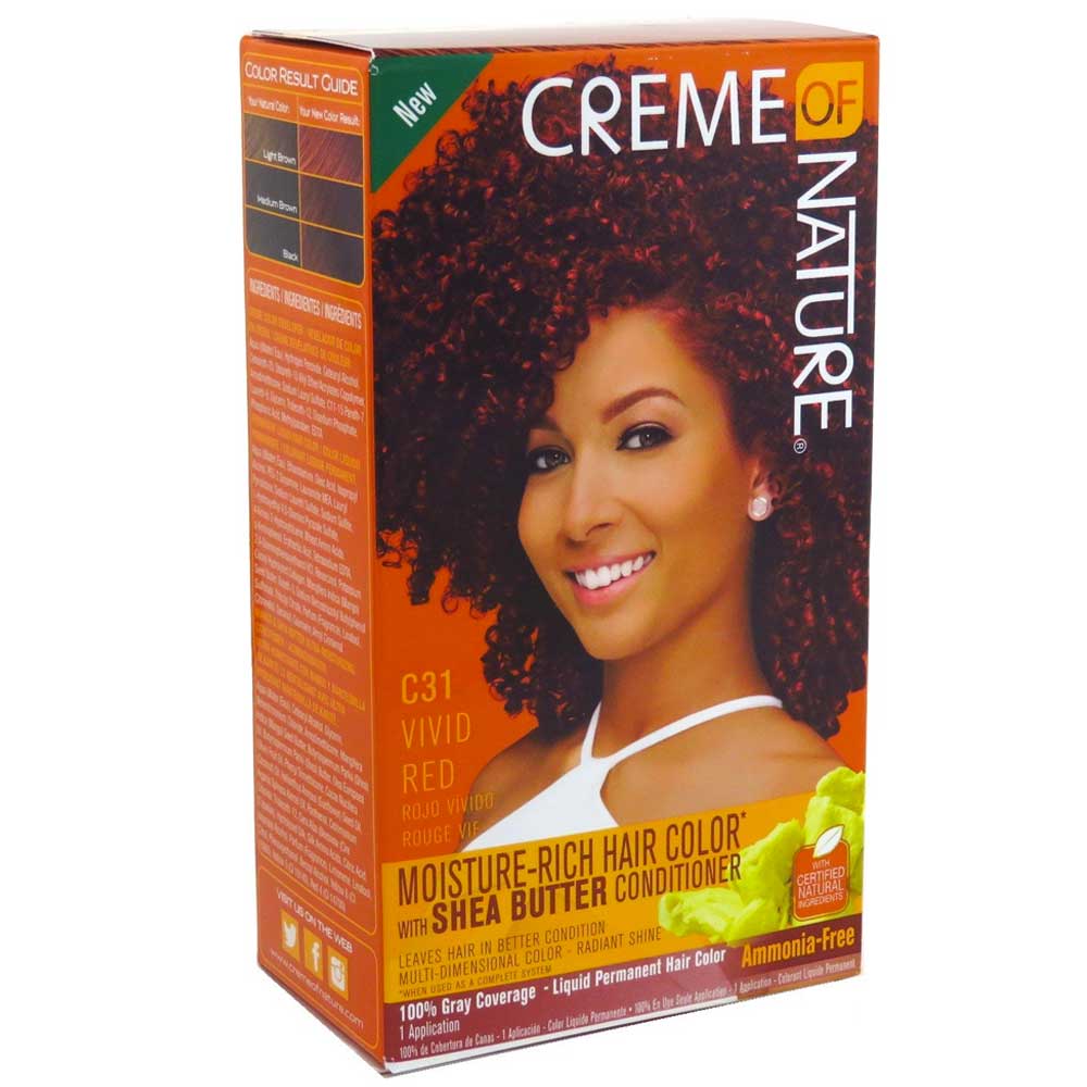 Creme Of Nature Colour C31 Vivid Red Kit