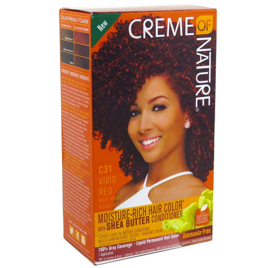 Creme Of Nature Colour C31 Vivid Red Kit