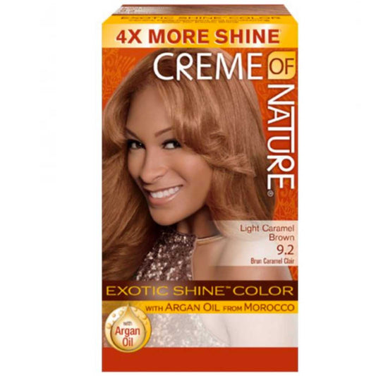 Creme Of Nature Exotic Shine Colour Light Caramel Brown 9.2