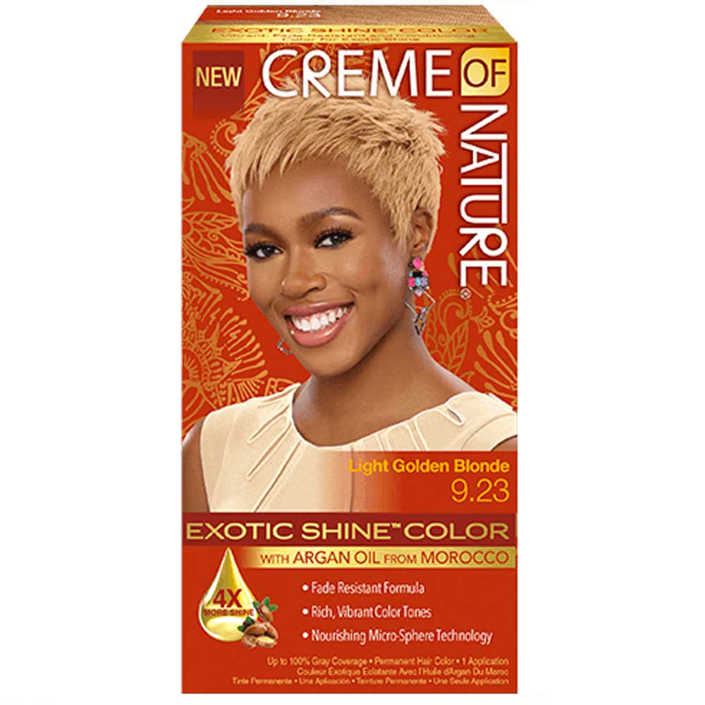 Creme Of Nature Hair Colour Light Golden Blonde 9.23