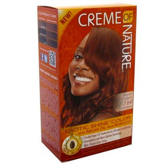 Creme Of Nature Women's Hair Colour Bronze Copper 7.64