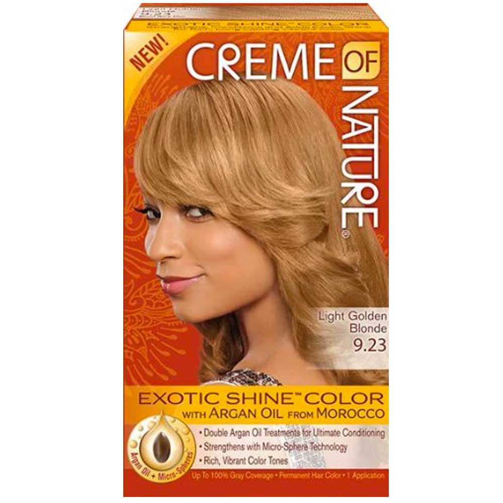 Creme Of Nature Women's Hair Colour Light Golden Blonde (9.23)