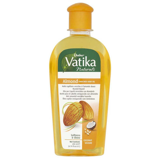 Dabur Vatika Enriched Hair Oil (Almond) - 200ml