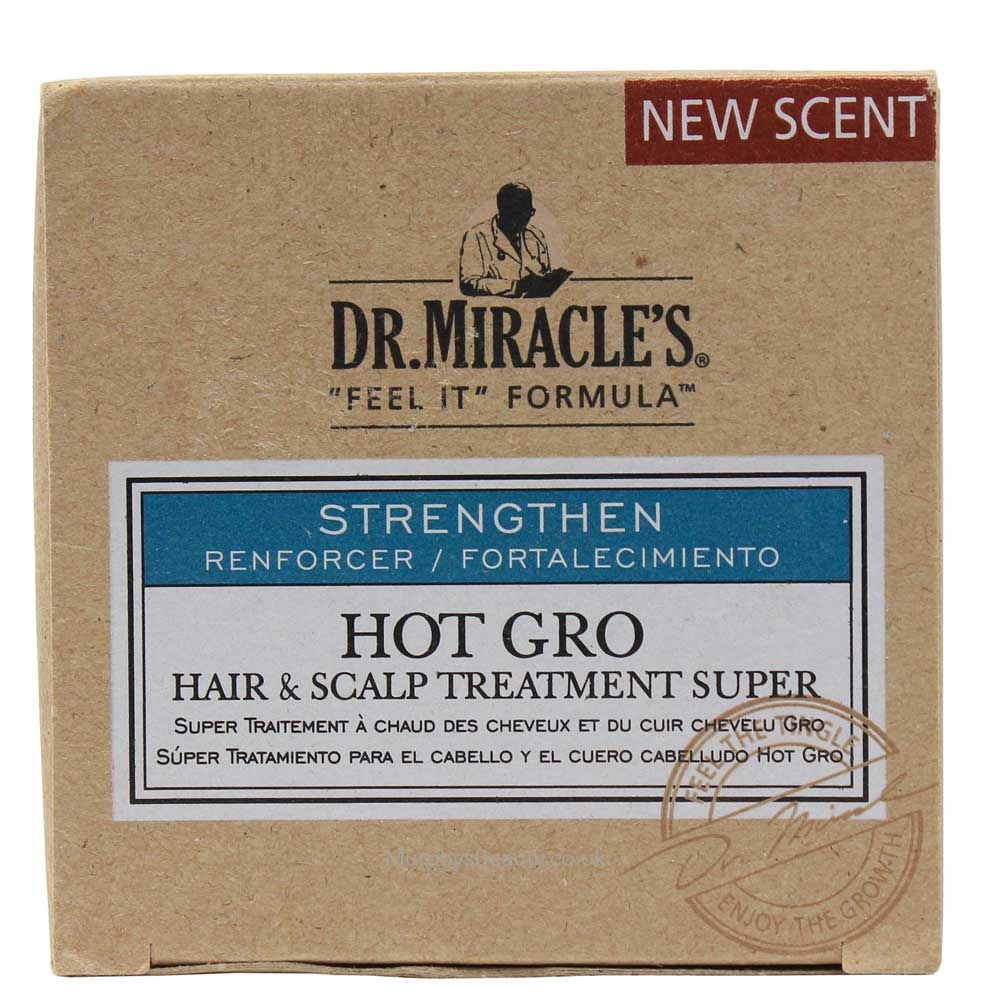 Dr.Miracles Hot Gro Hair Scalp Treatment Super 4oz