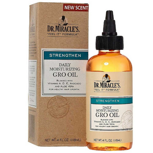 Dr.Miracle's Daily Moisturizing Gro Oil 4oz