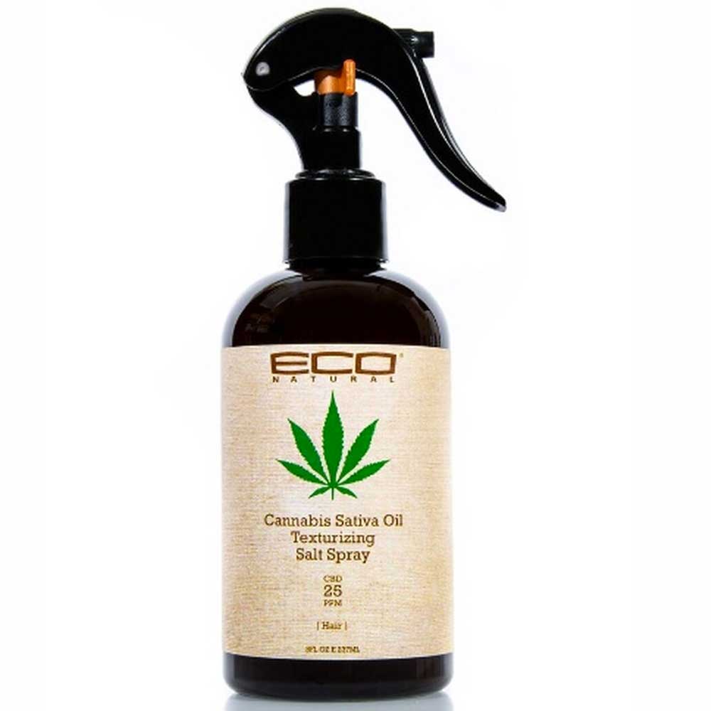 Eco Natural Cannabis Sativa Oil Texturizing Salt Spray 8oz