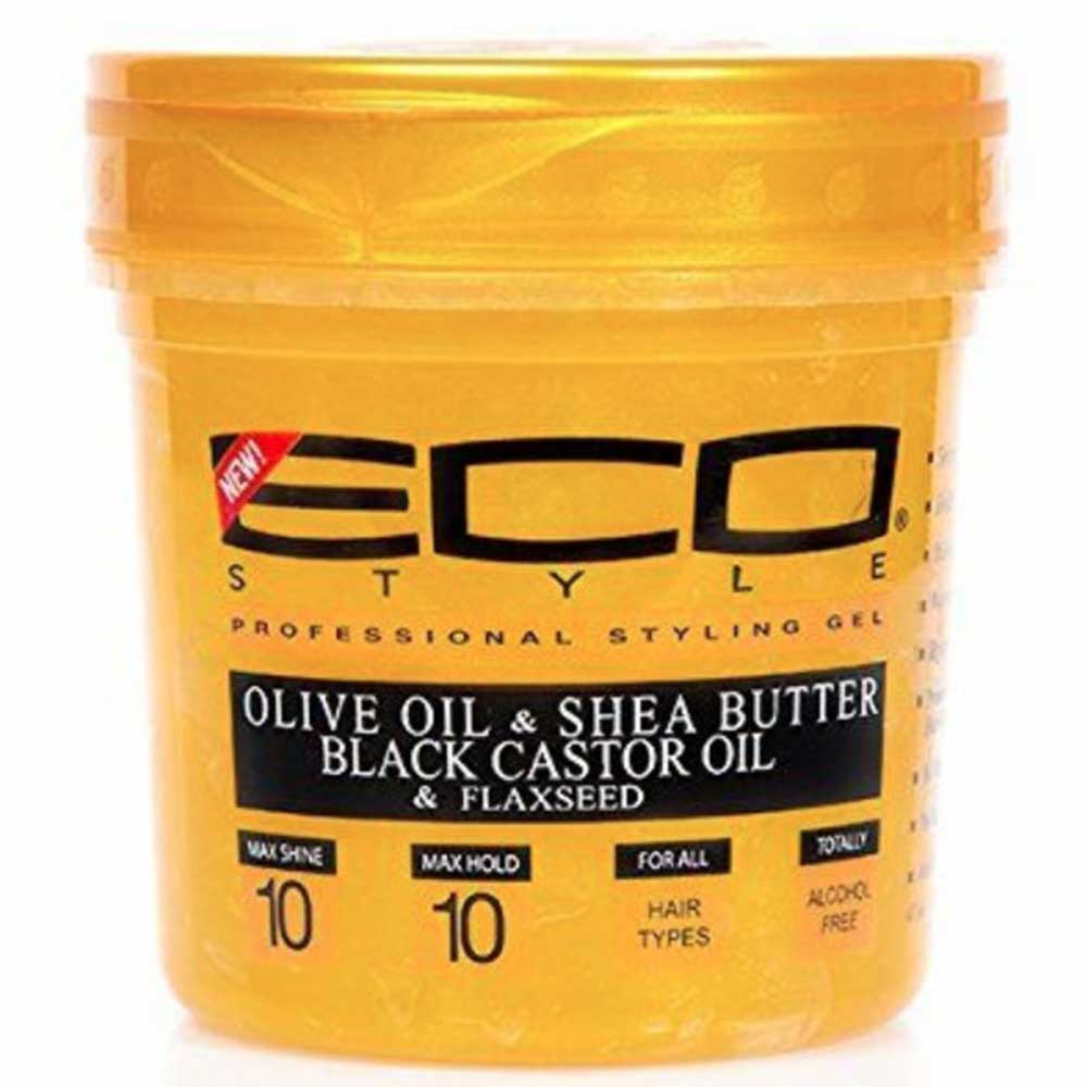 Eco Style Gold Olive Oil & Shea Butter Styling Gel 8oz