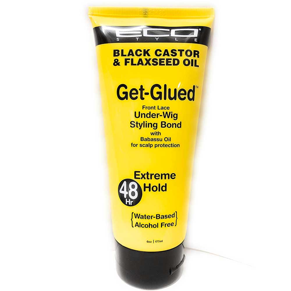 Eco Styler Black Castor & Flaxseed Get Glued 6oz