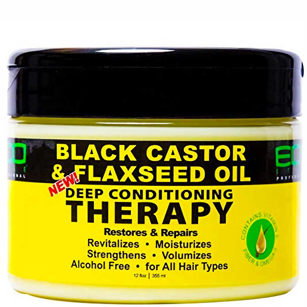 Eco Styler Black Castor & Flaxseed Oil Deep Conditioning Therapy