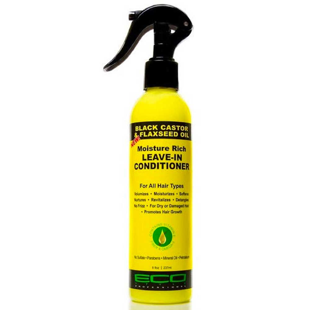 Eco Styler Black Castor & Flaxseed Oil Leave In Conditioner