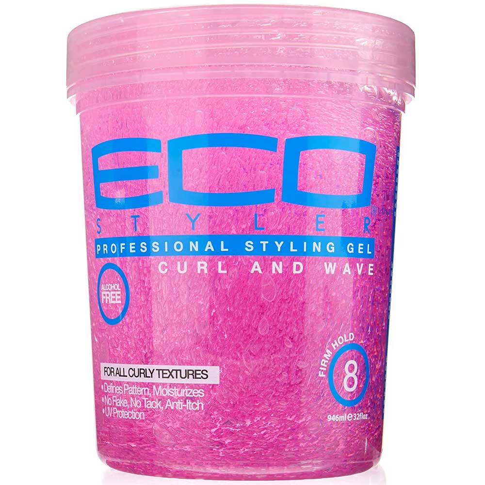 Eco Styler Pink Gel Curl & Wave 32oz