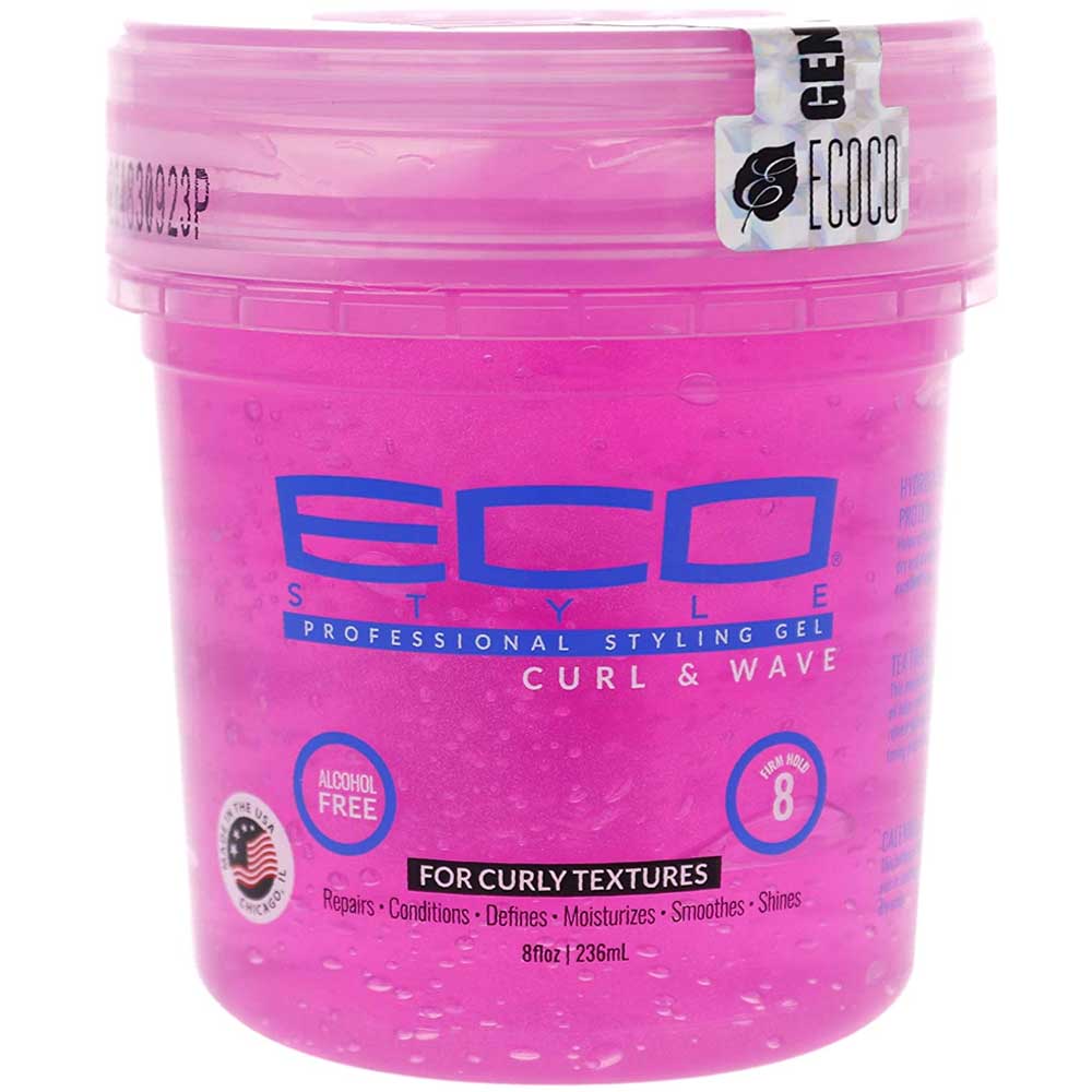 Eco Styler Pink Gel Curl & Wave 8oz