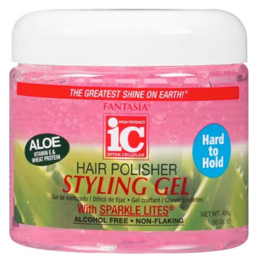 Fantasia IC Aloe Hair Hard To Hold Style Gel 16oz
