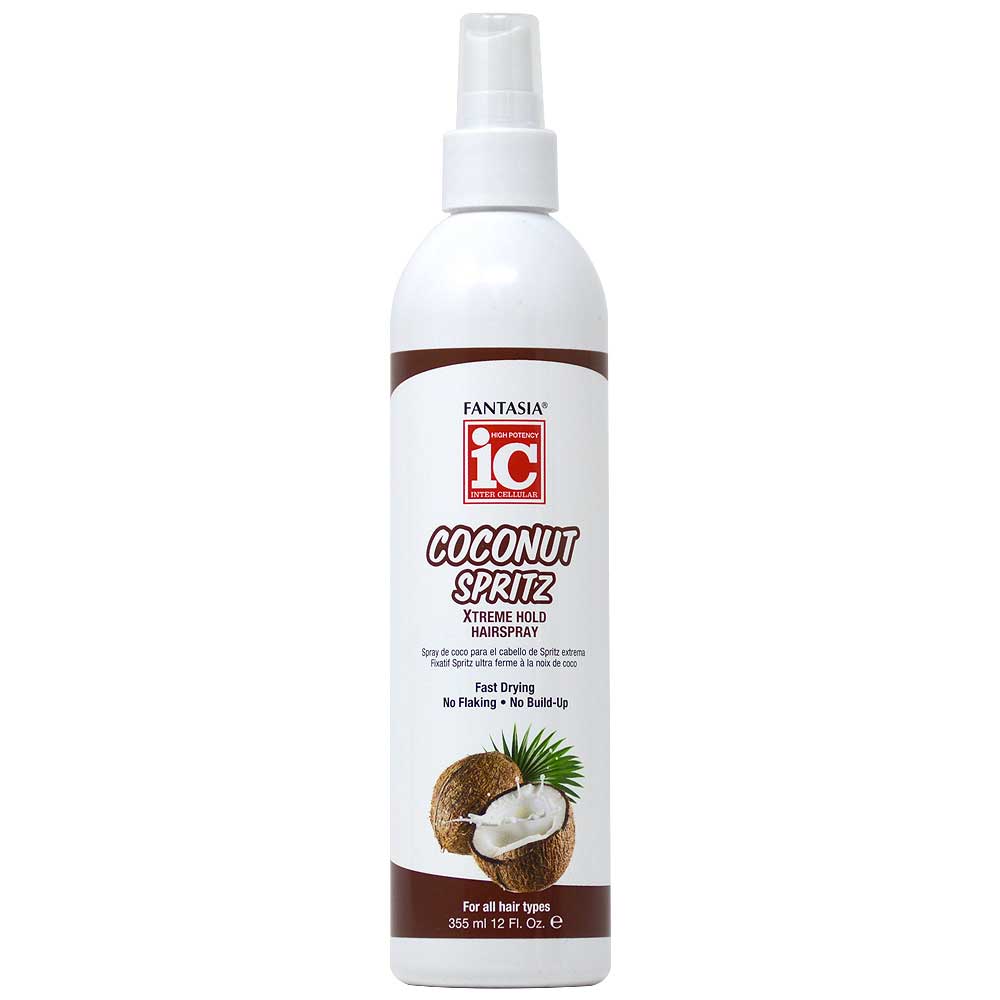 Fantasia IC Coconut Spritz Xtreme Hold Hairspray 12oz