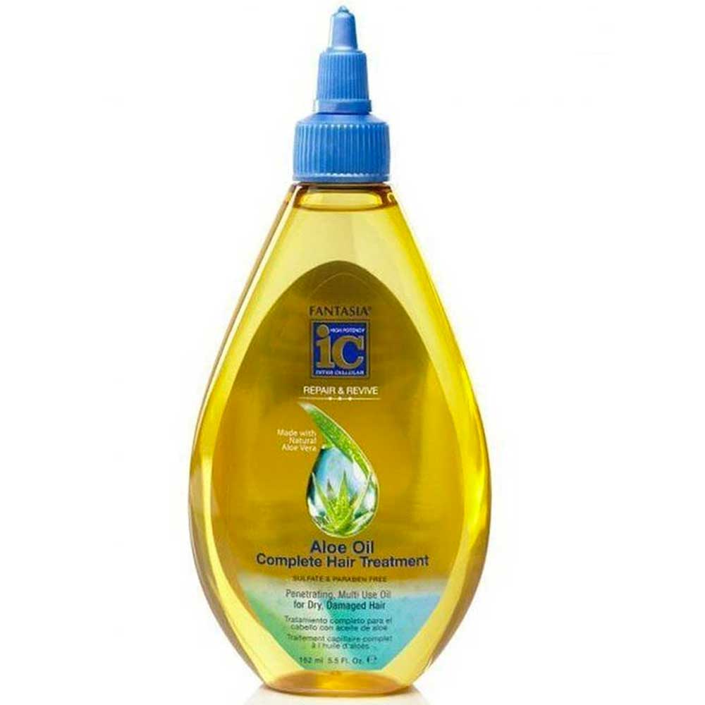 Fantasia IC Repair & Revive Aloe Oil Complete Hair Treatment 5.5oz