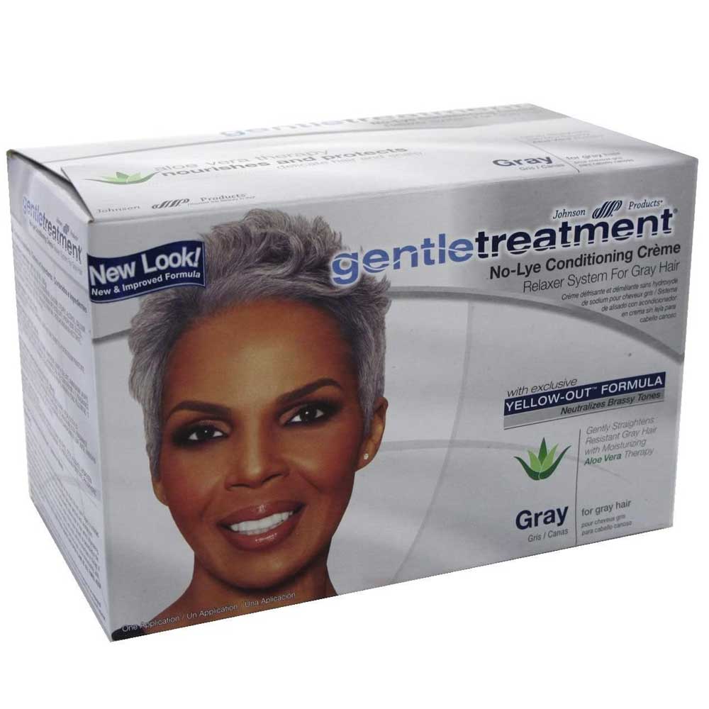 Gentle Treatment No-Lye Conditioning Gray Relaxer Kit